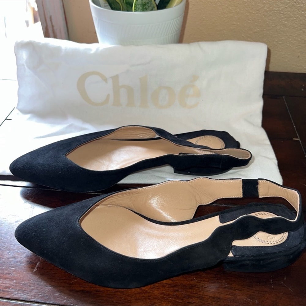 Chloé flats with strap